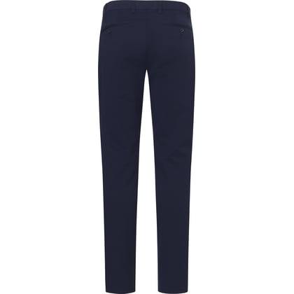 Henk ter Horst Chino-Hose aus Baumwolle | Uni | Dunkelblau