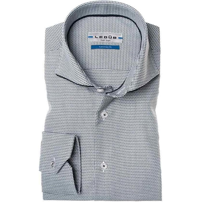 Kaufen Sie Ledub hemd tailored fit grau für nur 29,95 € bei Henk ter Horst fashion
