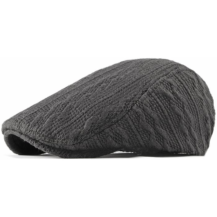 Kaufen Sie Stoere en stijlvolle kabelgebreide winterpet Grijs für nur € 39,95 bei Henk ter Horst fashion