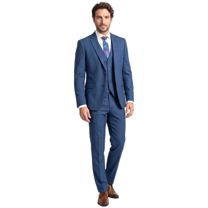 Kaufen Sie Kostuum structuurstof two tone Henk ter Horst Blauw für nur 449,95 € bei Henk ter Horst fashion