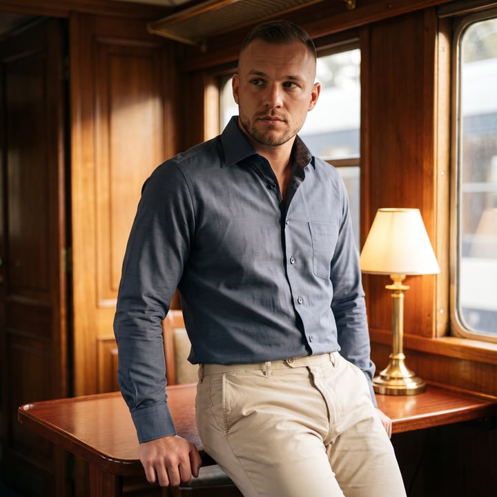 Kaufen Sie Eterna modern fit 100% katoen non iron overhemd met lange mouw en borstzakje verschiedene für nur 89,95 € bei Henk ter Horst fashion