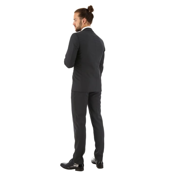 Kaufen Sie Smoking slim fit, 2-teilig, Mikro Kammgarn, schwarz für nur € 119,90 bei Henk ter Horst fashion